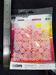 Carabelle Studio Art Printing Plate " Indian Wallpaper"